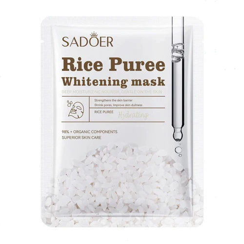 SADOER Rice Deep Moisturizing Hydrating Facial Mask